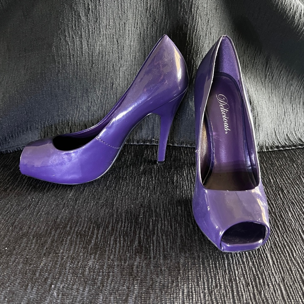 Delicious Vibrant Purple Heels